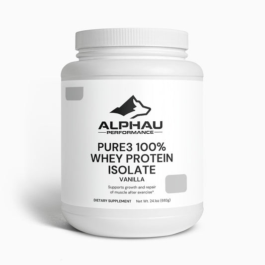 Pure3 100% Whey Protein Isolate (Vanilla)