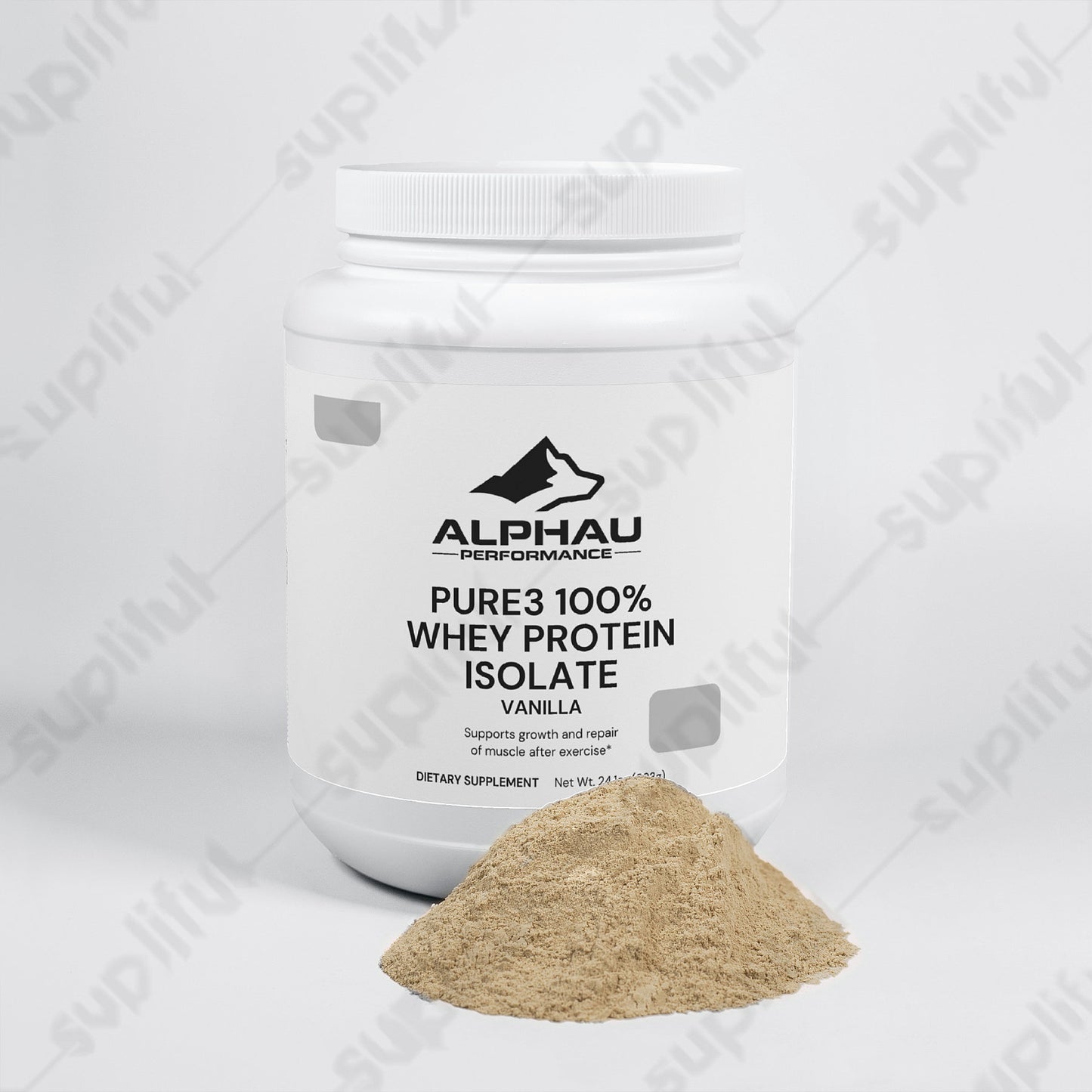 Pure3 100% Whey Protein Isolate (Vanilla)