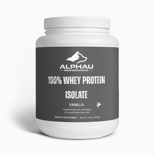 100% Whey Protein Isolate (Vanilla)
