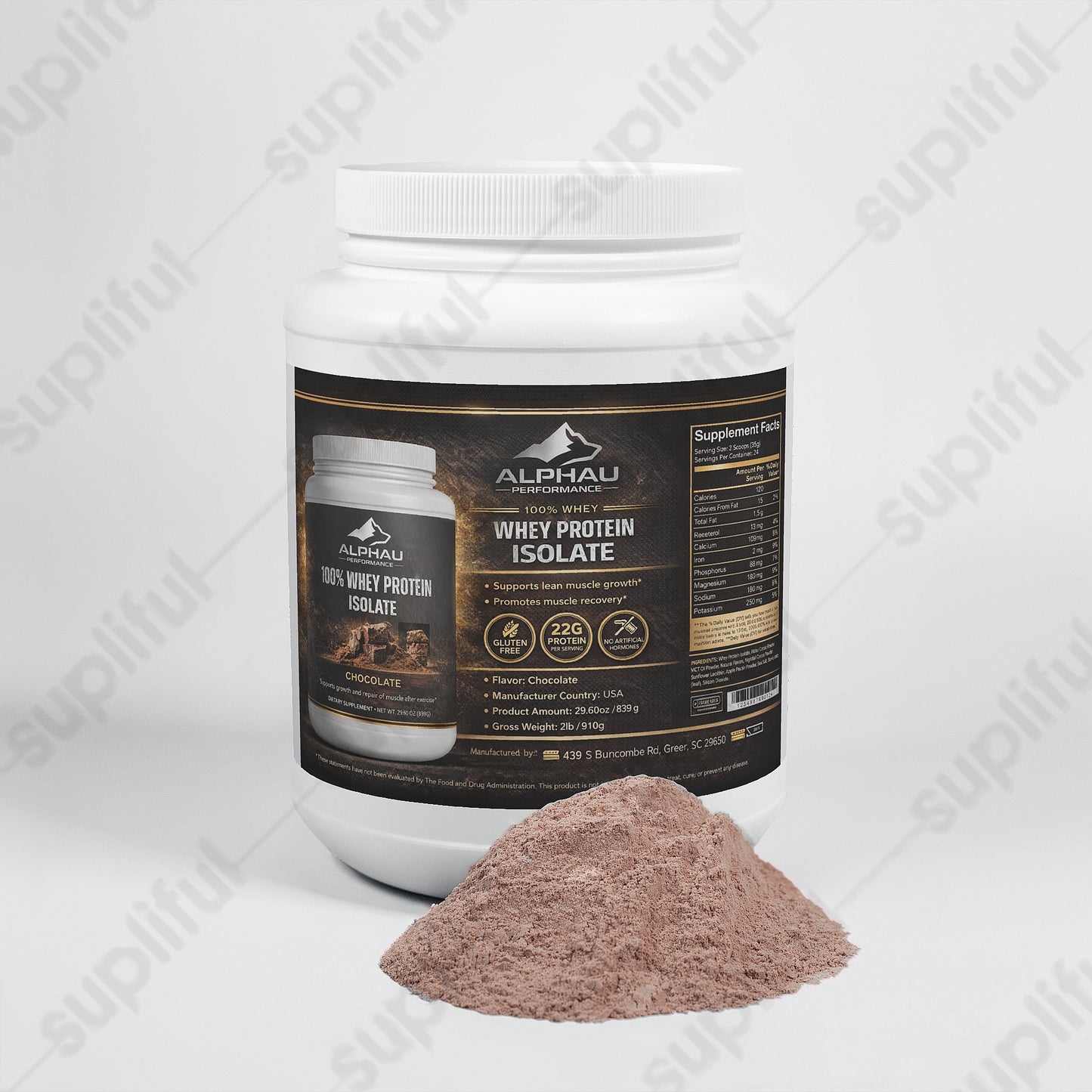100% Whey Protein Isolate (Chocolate)