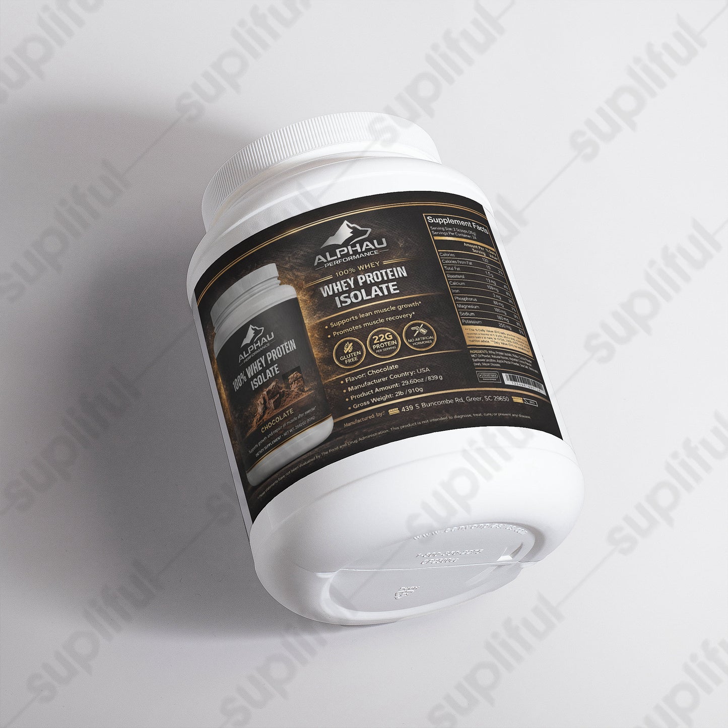 100% Whey Protein Isolate (Chocolate)