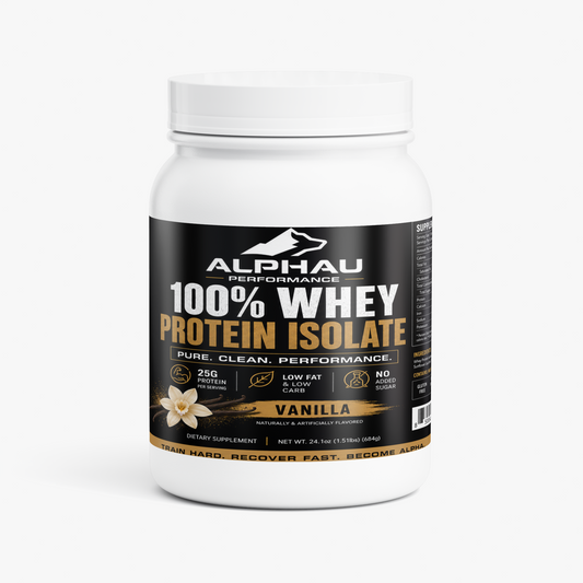 100% Whey Protein Isolate (Vanilla)
