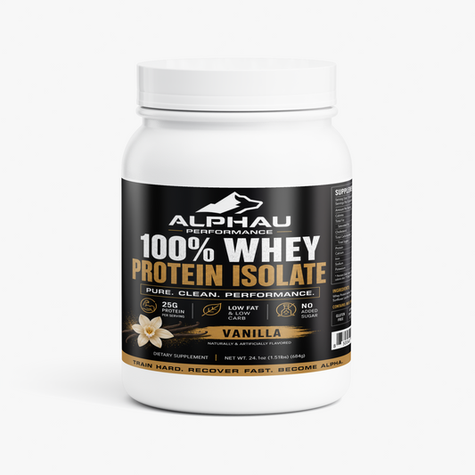 100% Whey Protein Isolate (Vanilla)