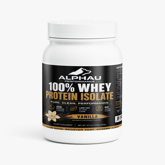 100% Whey Protein Isolate (Vanilla)